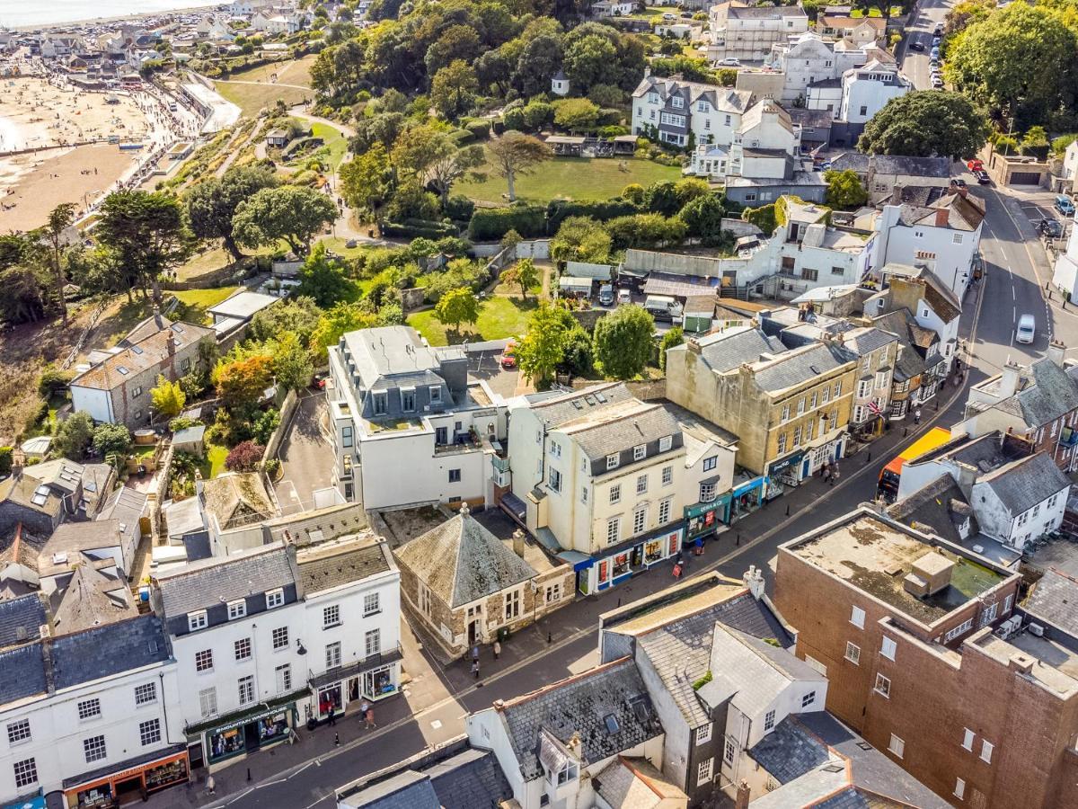 Ferienwohnung Apt 3, 26 Broad Street Lyme Regis Exterior foto